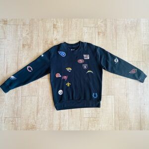nfl team apparel sweater black size Small (HGYN)